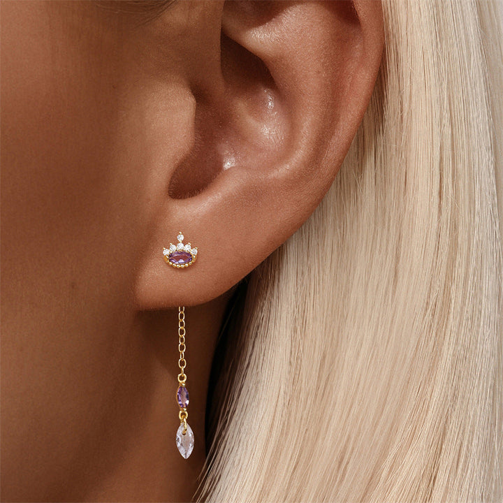 Johanna – Goldene Ohrringe mit zarter Silhouette.