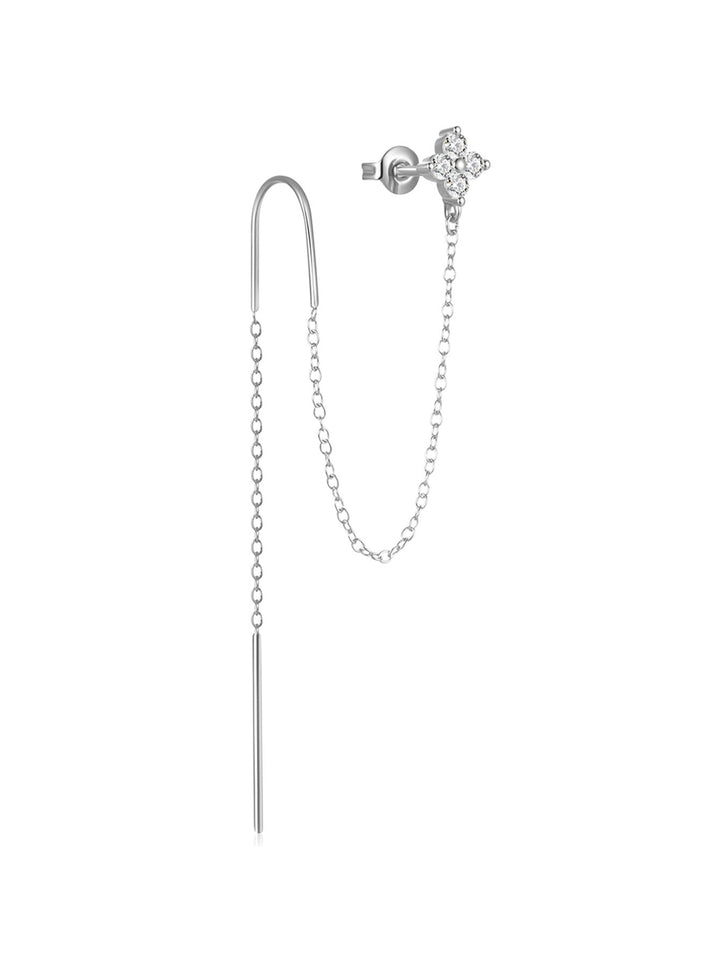 Magdalena – Goldene Ohrringe im minimalistischen Design.