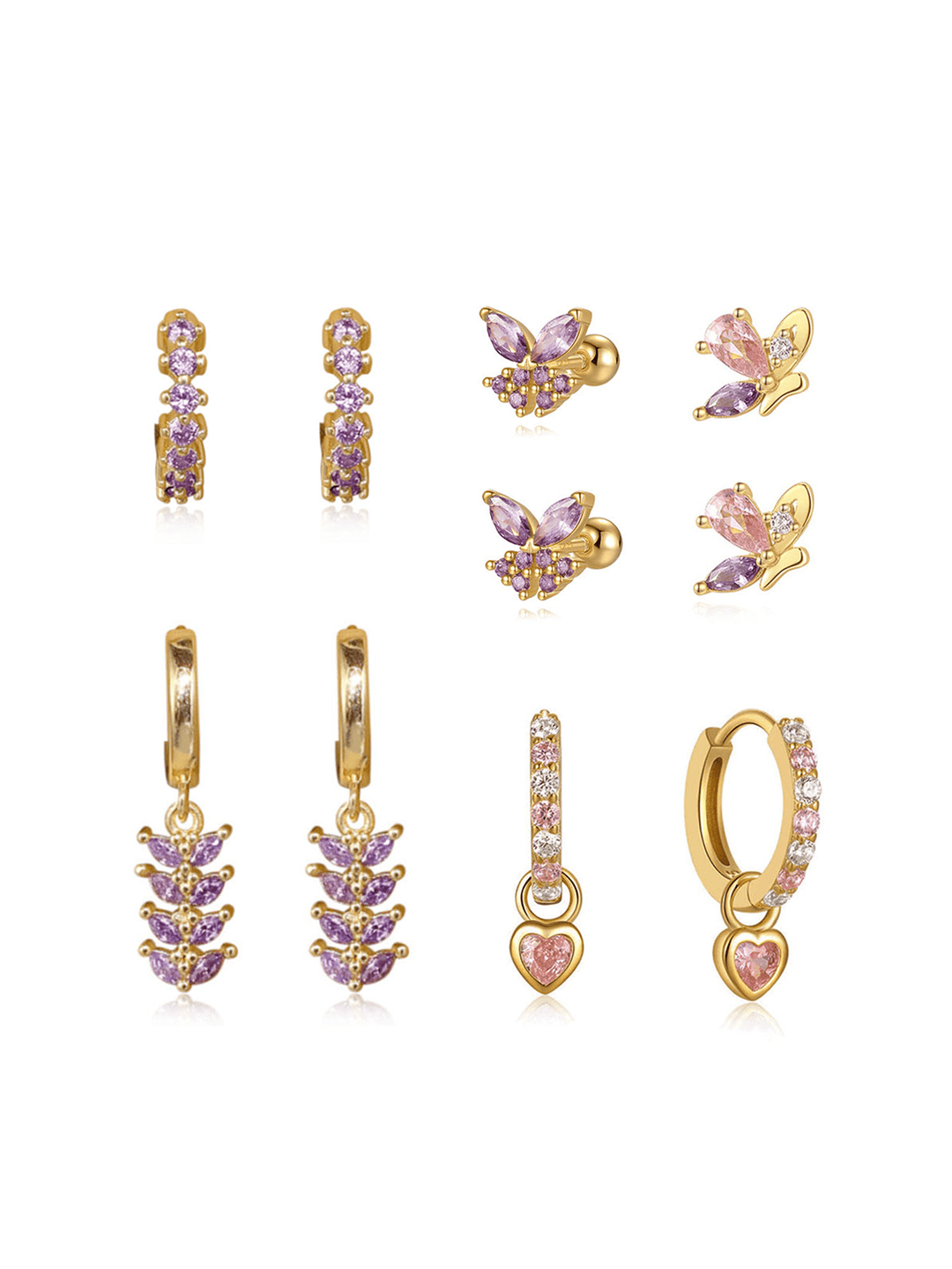 Greta – Zarte goldene Ohrringe mit dezentem Schwung.