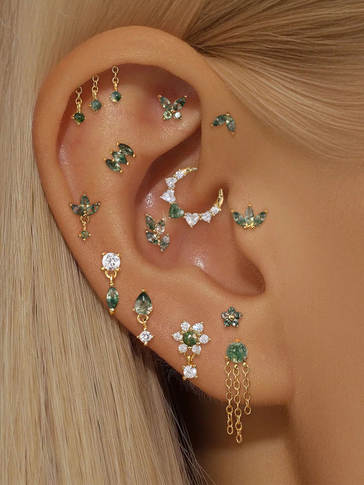 Elina – Goldene Ohrringe mit sanftem Glanz