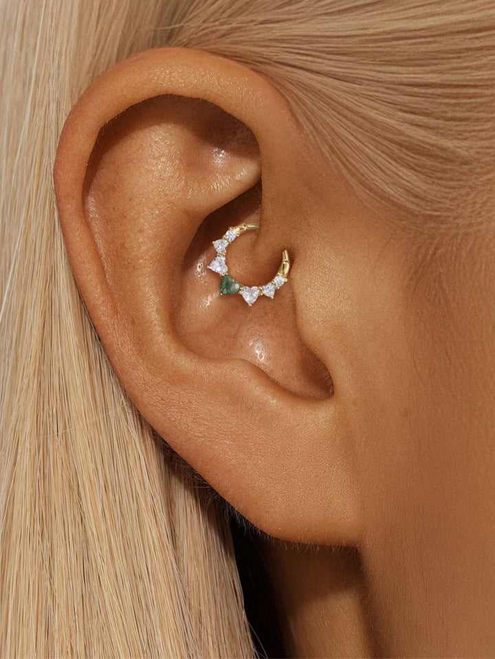 Elina – Goldene Ohrringe mit sanftem Glanz