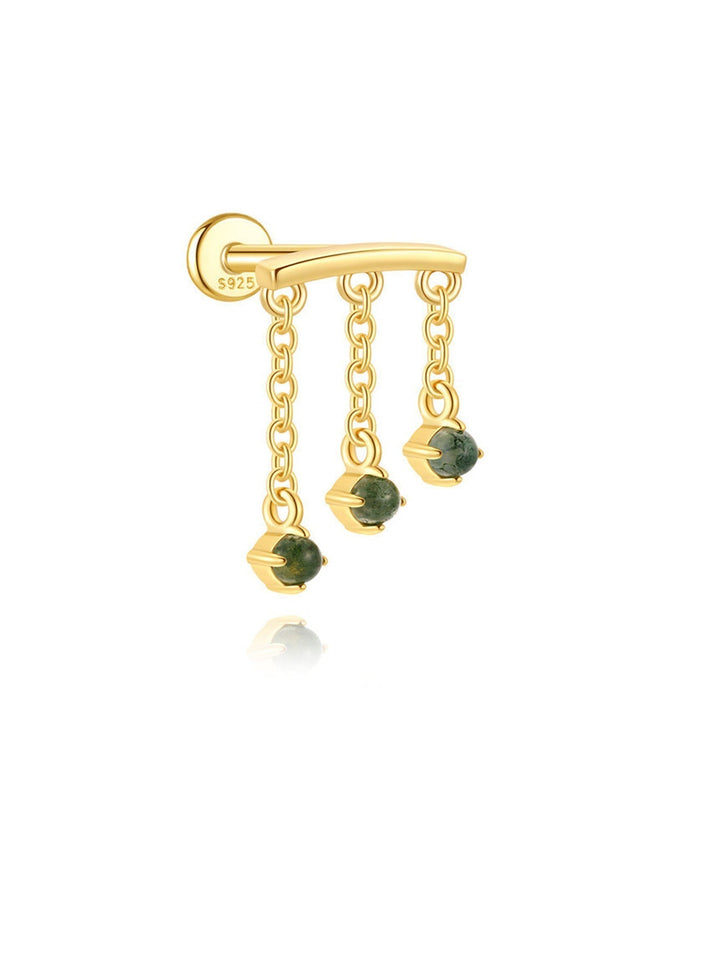 Elina – Goldene Ohrringe mit sanftem Glanz