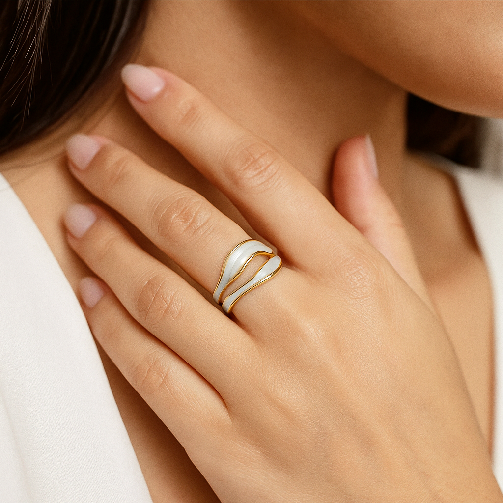 Tereza - Vintage Goldring