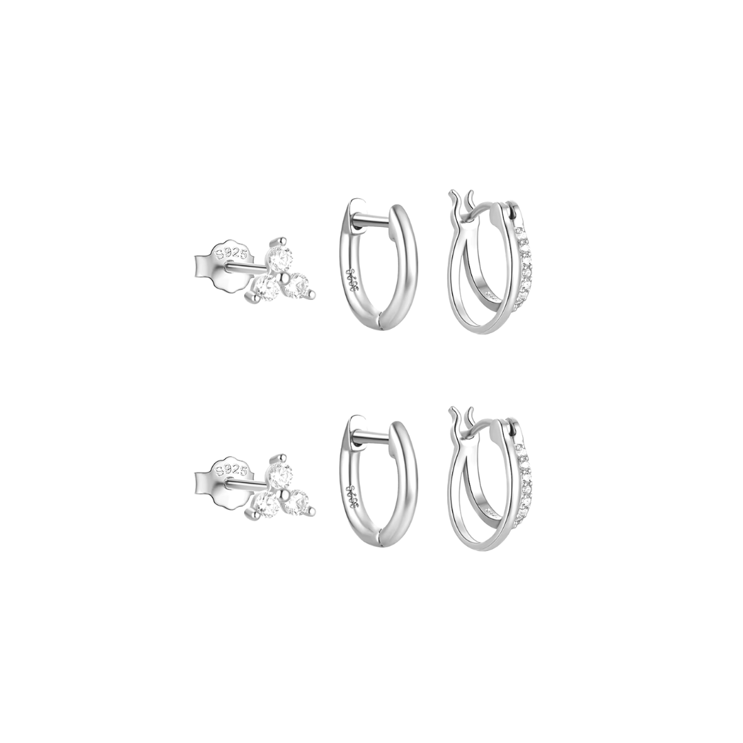 Amalie – Goldene Ohrringe mit sanfter Bewegung.