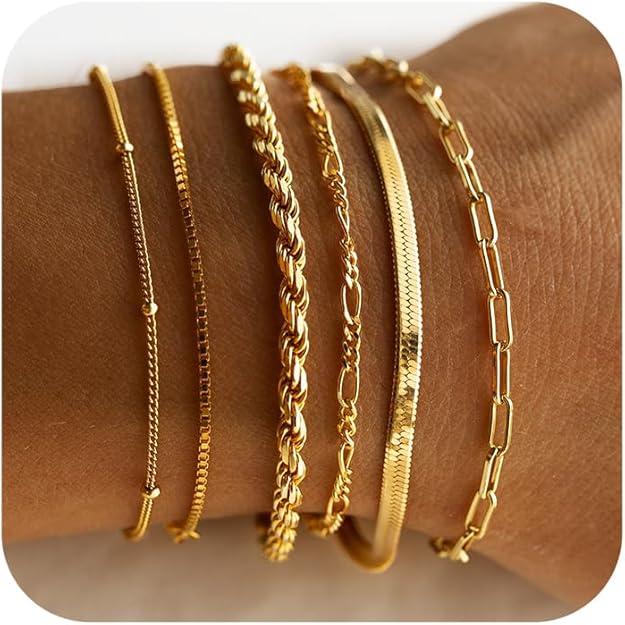 Isabella - Vernetta Armband-Set | Gold