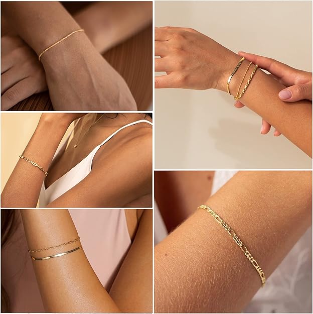 Isabella - Vernetta Armband-Set | Gold