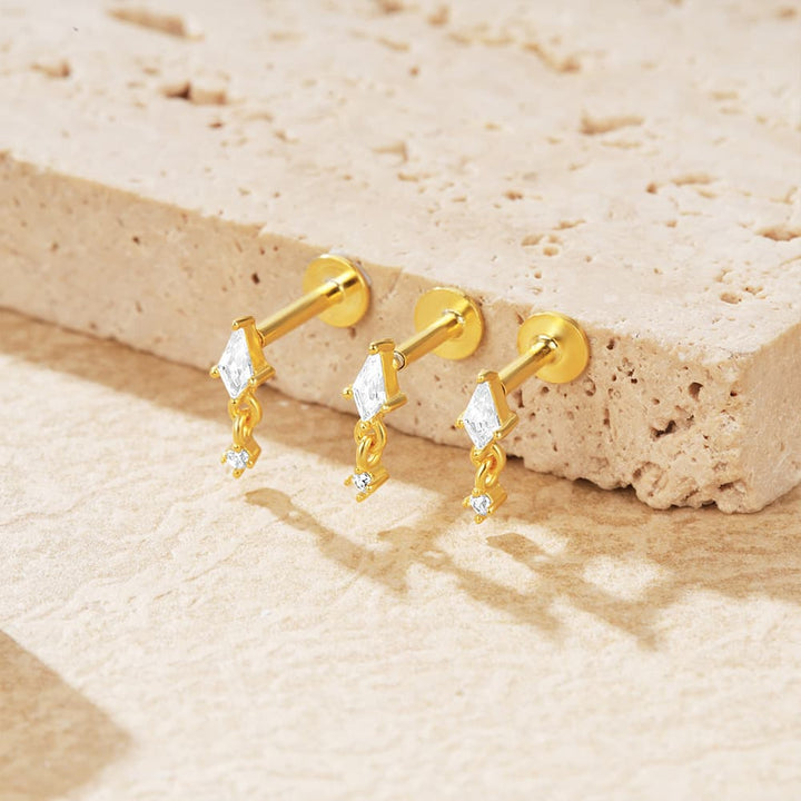 Sophie – Zarte goldene Ringe mit sanftem Glanz.