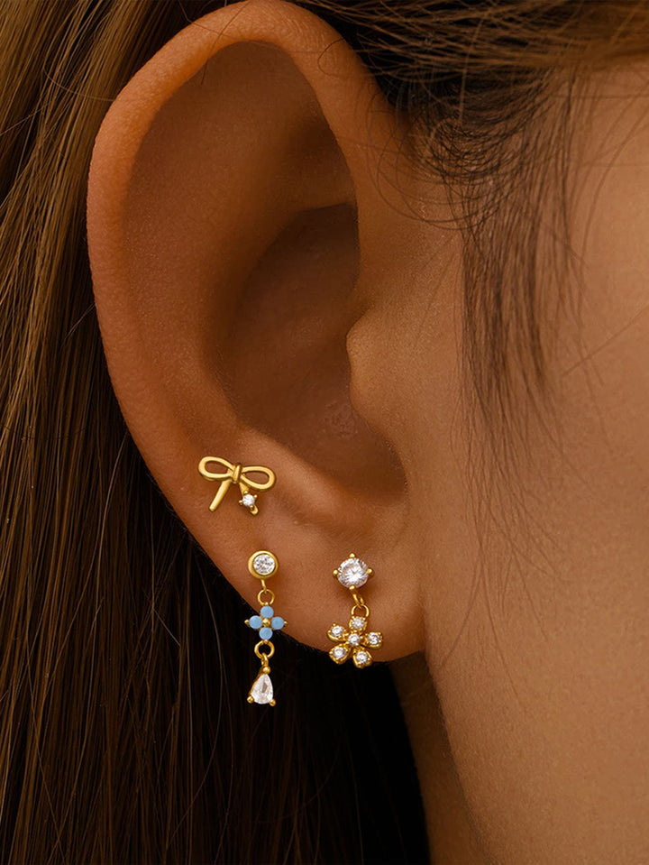 Veronika – Elegante Ohrringe mit feiner Linie.