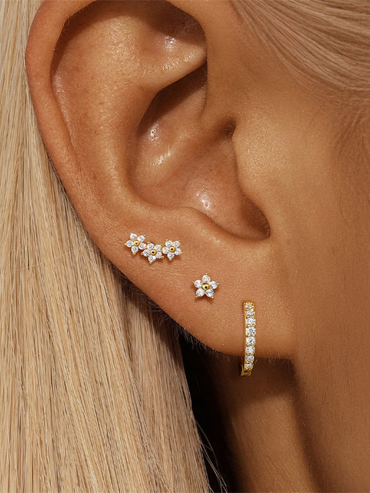 Johanna – Zarte Ohrringe mit klarem Design.