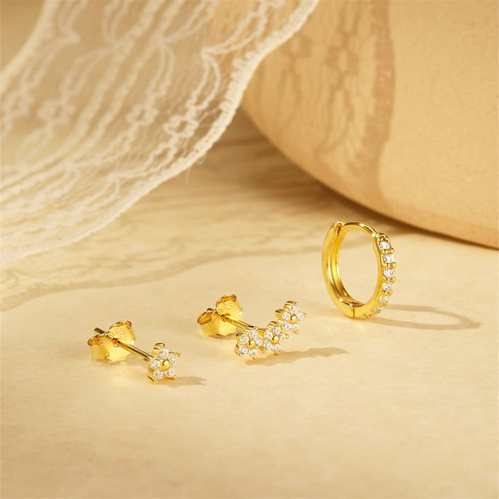 Johanna – Zarte Ohrringe mit klarem Design.