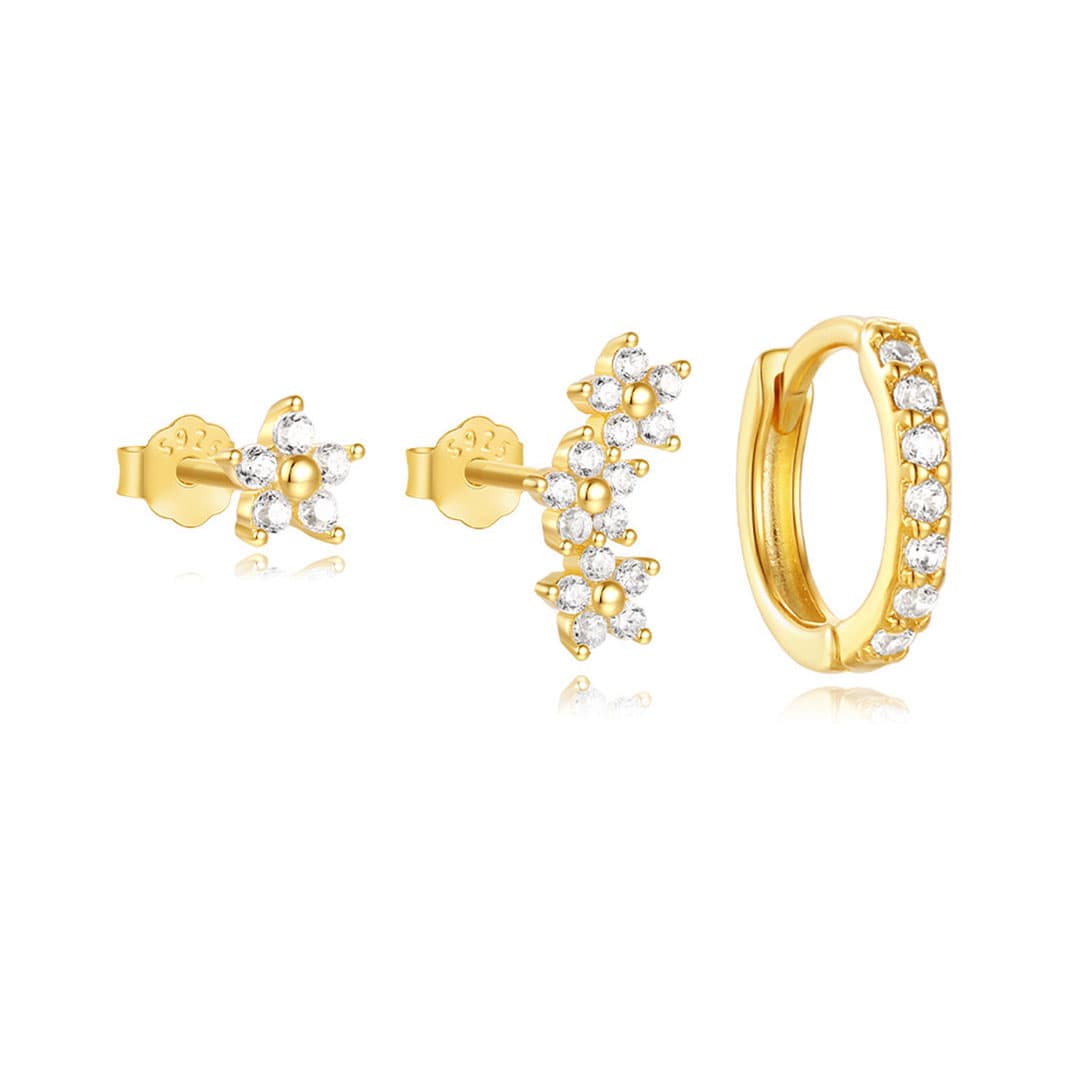 Johanna – Zarte Ohrringe mit klarem Design.