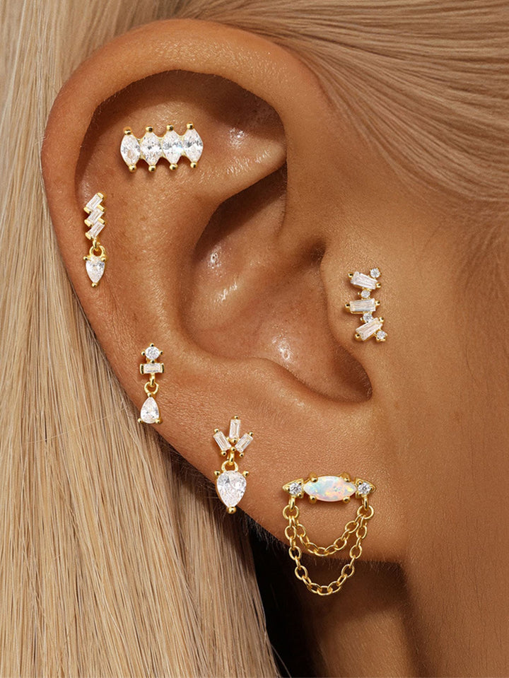 Ronja – Goldene Ohrringe mit feinem Glanz