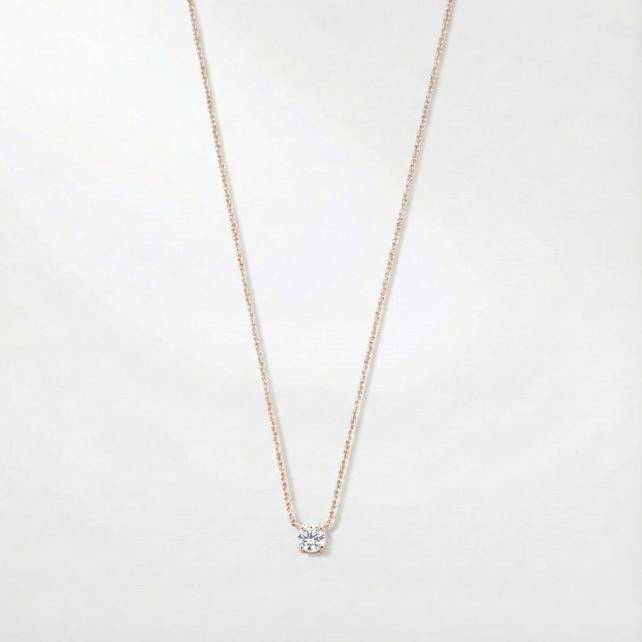 Halskette Clara mit Moissanitstein