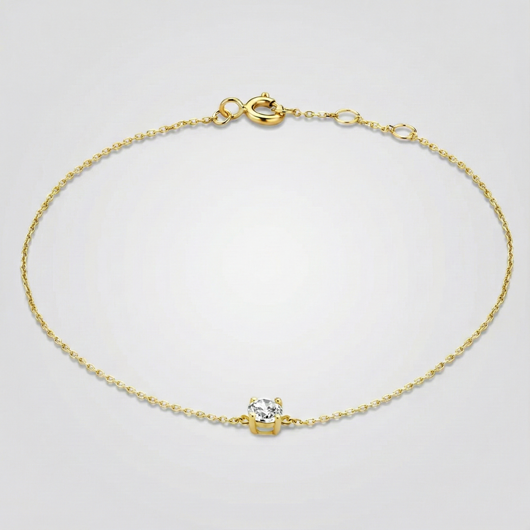 Armband Klara mit Moissanitstein