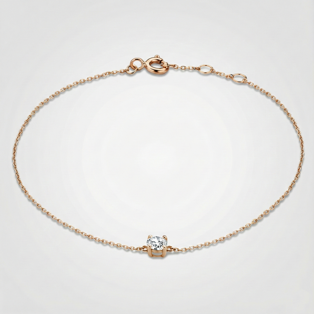 Armband Clara mit Moissanitstein